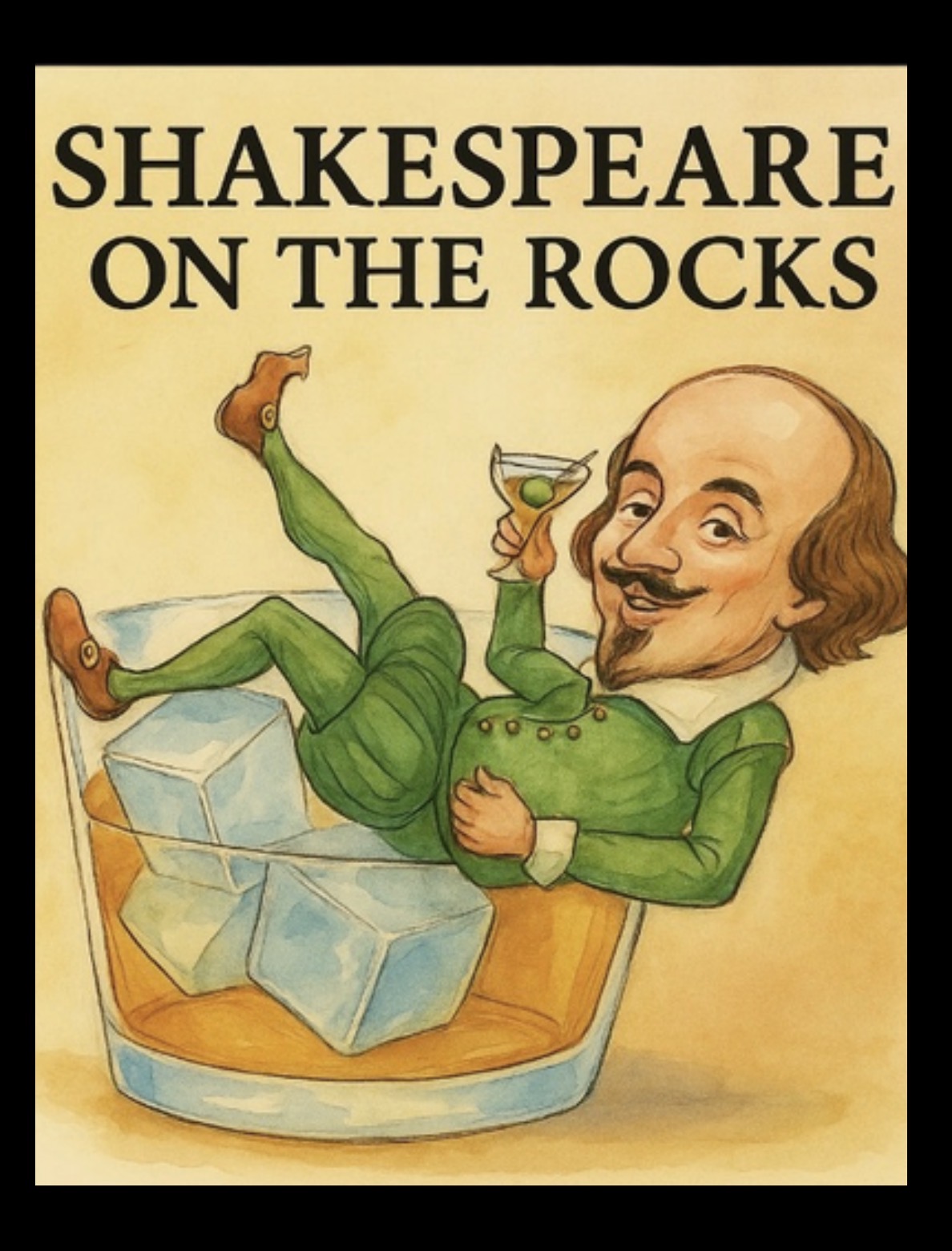 Shakespeare on the Rocks theatre production promotional artwork supported by Amanda Networks